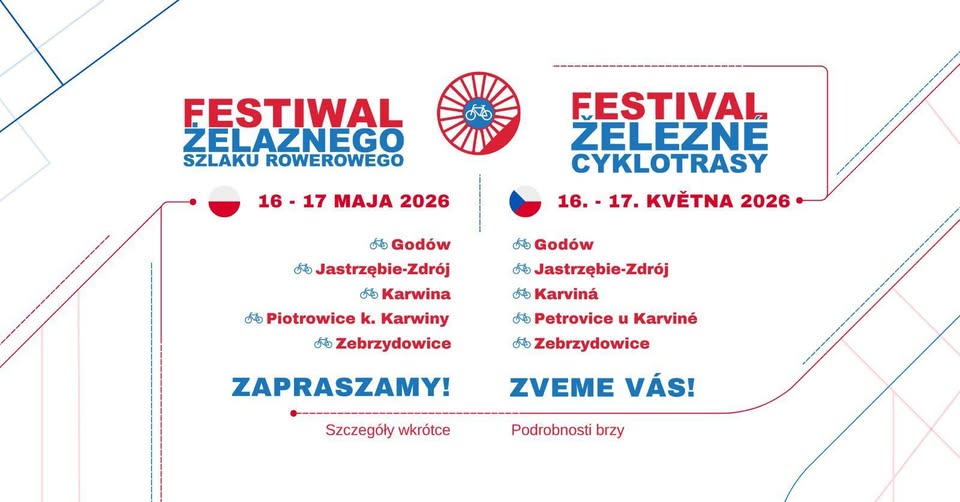 Festival Železné cyklotrasy / Festiwal Żelaznego Szlaku Rowerowego 2026